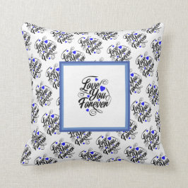 Liebe Elegante Moderne Kunst, Dichtung und Musik Kissen