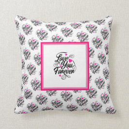 Liebe Elegante Moderne Kunst, Dichtung und Musik Kissen