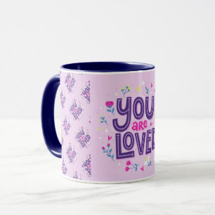 Liebe Elegante Moderne Kunst, Dichtung und Musik Tasse