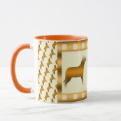 Liebe Elegante Moderne Kunst, Dichtung und Musik Tasse (Links)