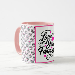 Liebe Elegante Moderne Kunst, Dichtung und Musik Tasse