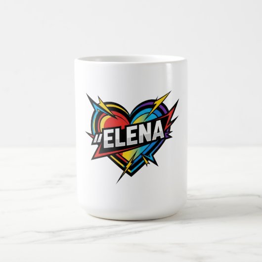 Liebe Elena Kaffeetasse (Mittel)
