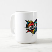 Liebe Elena Kaffeetasse (Vorderseite Links)