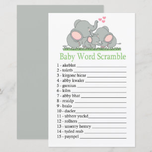 Liebe Elephants Kinderspiel