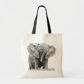 Liebe Elephants Tragetasche (Vorne)