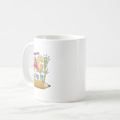 Liebe Eltern, jetzt bist du dran Lehrer, schönen l Kaffeetasse (Vorderseite Links)
