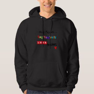 Liebe Eltern markieren Sie es sind Liebe Lehrer En Hoodie