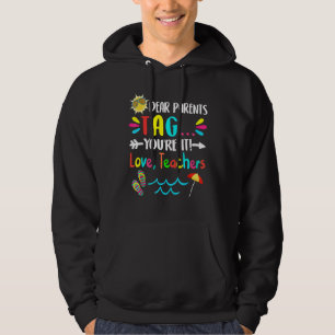 Liebe Eltern Tag Sie sind es Liebe Lehrer Letzten Hoodie