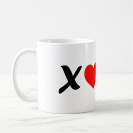 Liebe Embrace XOXO Harmonie Kaffeetasse