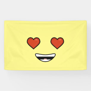 Liebe Emoji Banner