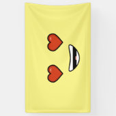 Liebe Emoji Banner (Vertikal)