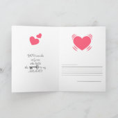 Liebe Emoji Card Feiertagskarte (Innenseite)