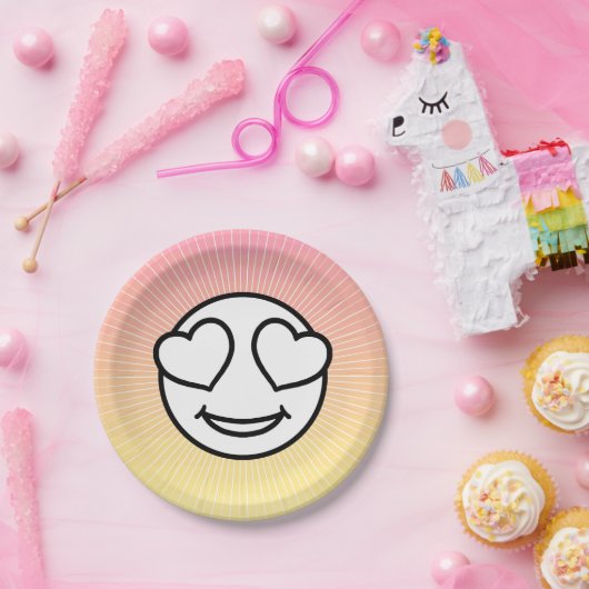 Liebe Emoji Coloring Teller (Party)