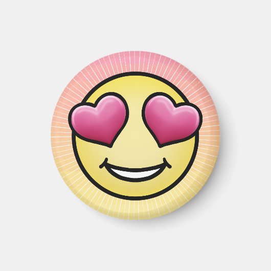 Liebe Emoji Magnet (Vorne)