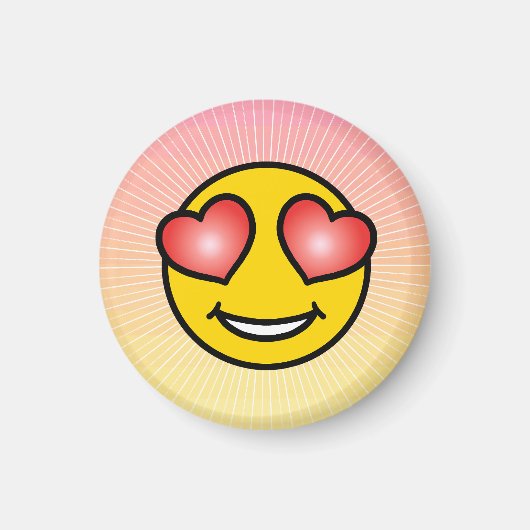 Liebe Emoji Magnet (Vorne)