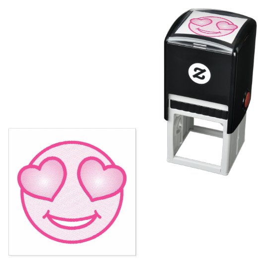 Liebe Emoji Permastempel (Beispiel)
