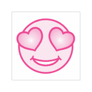 Liebe Emoji Permastempel