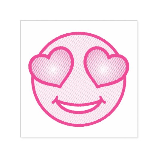 Liebe Emoji Permastempel (Design)