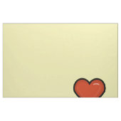 Liebe Emoji Stoff (Fat Quarter (45,7 x 55,9 cm))
