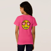 Liebe Emoji T-Shirt (Schwarz voll)