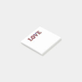 Liebe Emojis Post-It® Notes, 3" x 3" Post-it Klebezettel (angewinkelt)