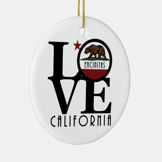 LIEBE Encinitas Keramik Ornament (Rechts)