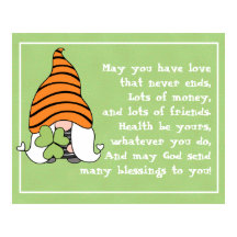 Liebe endet nie mit irischem Segen