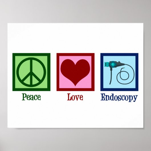 Liebe Endoskopie Poster (Vorne)