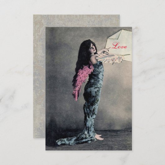 Liebe Engel - Einladungen / UAWG / Karte (Vorne/Hinten)