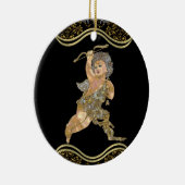 Liebe-Engel Keramikornament (Rechts)