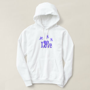 Liebe Engel mit Liebe Logo und Herz, Hoodie