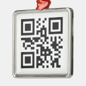 Liebe - Englisch Silbernes Ornament (Links)