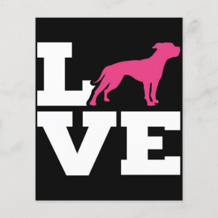 Liebe English Bulldog Bulldog-Lover-Geschenk Flyer