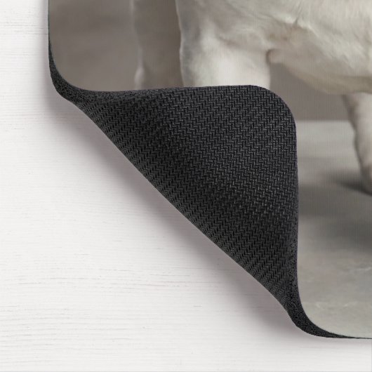 Liebe English Bulldog Welpe Dog Mousepad (Ecke)