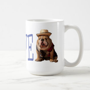 Liebe English Bulldog Welpen Hund Kaffee Tasse