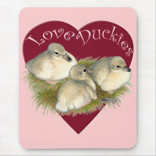 Liebe Entchen Mousepad