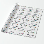 Liebe Entdecken Sie das Adventure Arrow Tribal Boh Geschenkpapier (Ungerollt)