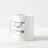 Liebe Entdecken Sie das Adventure Arrow Tribal Boh Kaffeetasse (Vorderseite Links)