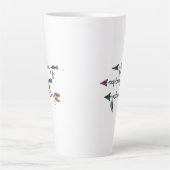 Liebe Entdecken Sie das Adventure Arrow Tribal Boh Milchtasse (Vorderseite)