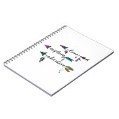 Liebe Entdecken Sie das Adventure Arrow Tribal Boh Notizblock (Linke Seite)