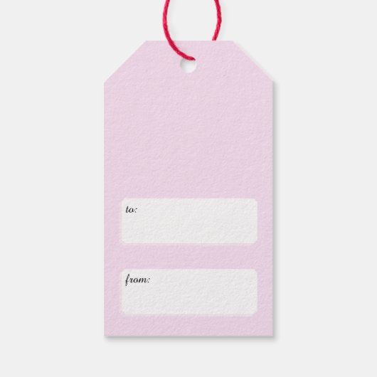 Liebe Enten Happy Valentine's Day Niedlich Custom Geschenkanhänger (Rückseite)