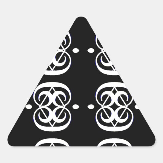 Liebe Equal_ Dreieckiger Aufkleber (Vorderseite)