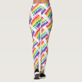Liebe Equality Rainbow Flag LGBTQ Pride 2023 Leggi Leggings (Rückseite)
