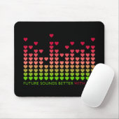 Liebe Equalizer Valentinstag Mousepad (Mit Mouse)