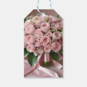 "Liebe erblühen: Ein Bouquet der zeitlosen Romanti Geschenkanhänger (Rückseite)