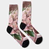 "Liebe erblühen: Ein Bouquet der zeitlosen Romanti Socken (Rechts)