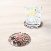 "Liebe erblühen: Ein Bouquet der zeitlosen Romanti Untersetzer (Vor Ort)