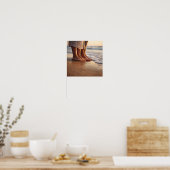 Liebe & Erde: Der Strand von Paare Poster (Küche)
