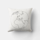 Liebe Erde! Kissen (Rückseite)