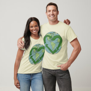 Liebe-Erde - recyceln Sie! T-Shirt
